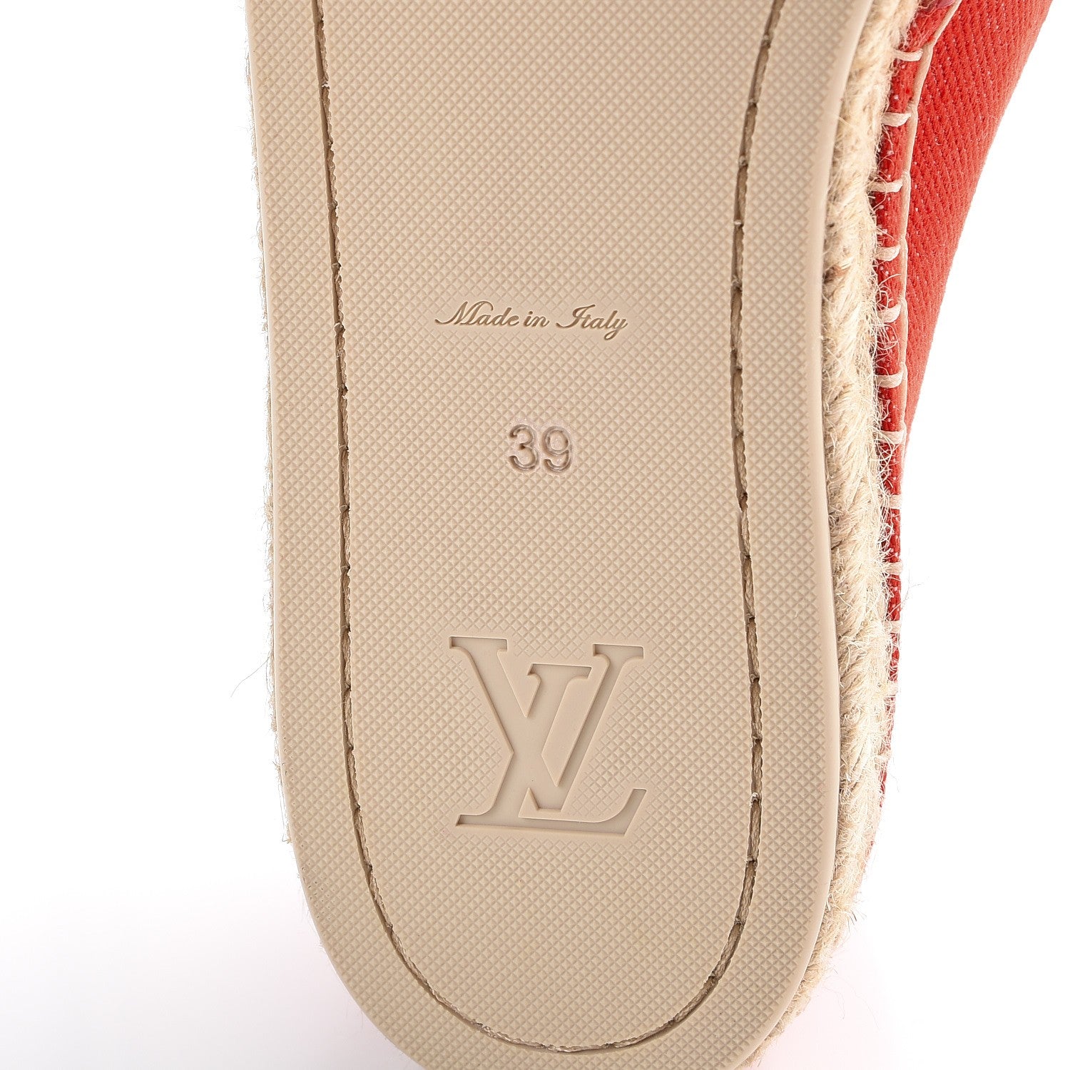 Louis Vuitton Canvas Waterfall Espadrille 39 Rouge 6 of 10