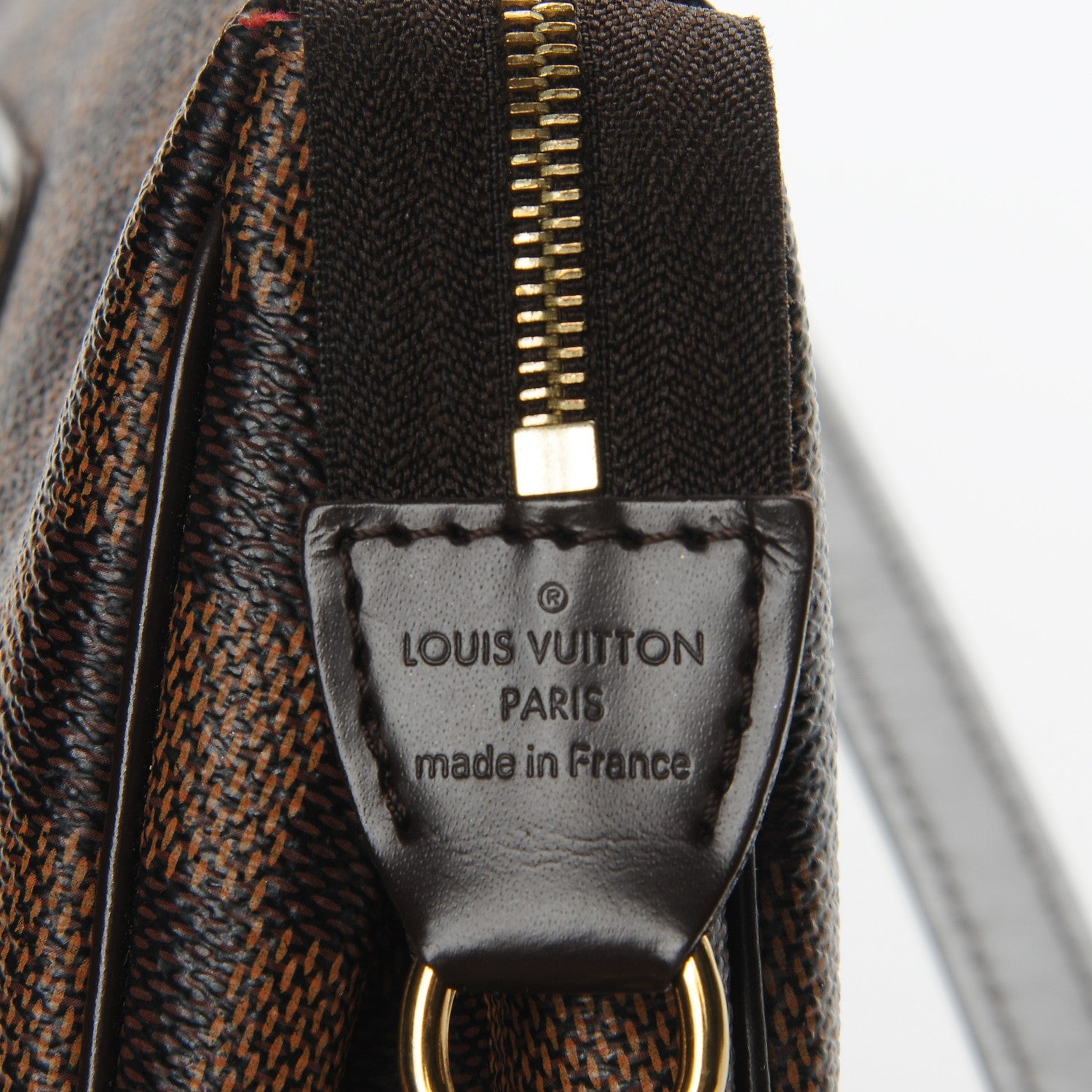 Louis Vuitton Damier Ebene Eva Clutch 6 of 6