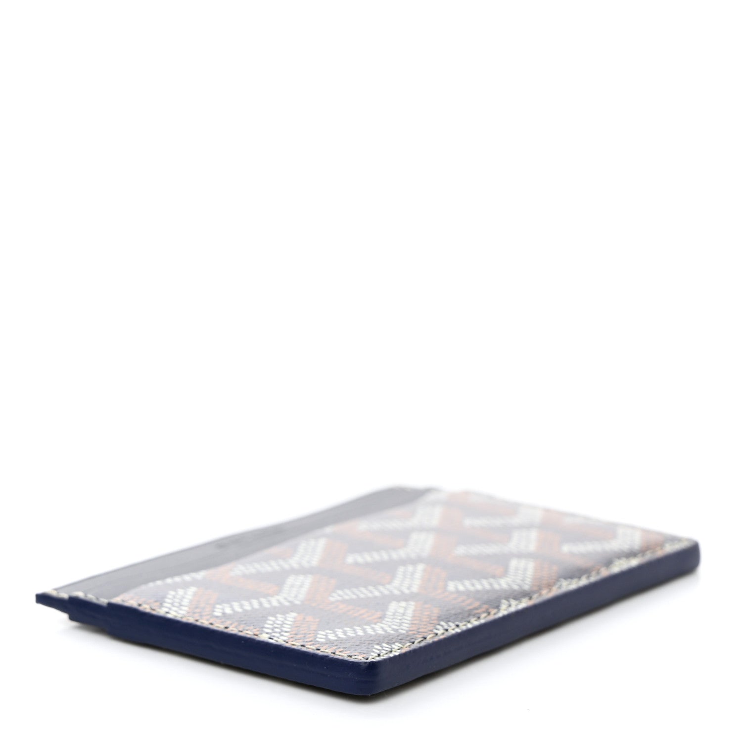 Goyard Goyardine Saint Sulpice Card Holder Navy 4 of 7