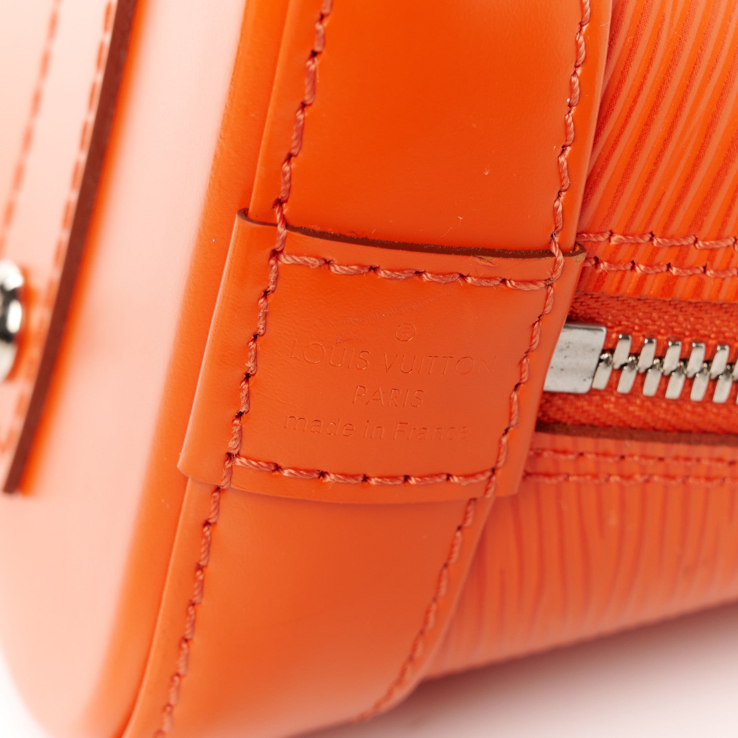 Louis Vuitton Epi Alma BB Piment 8 of 11