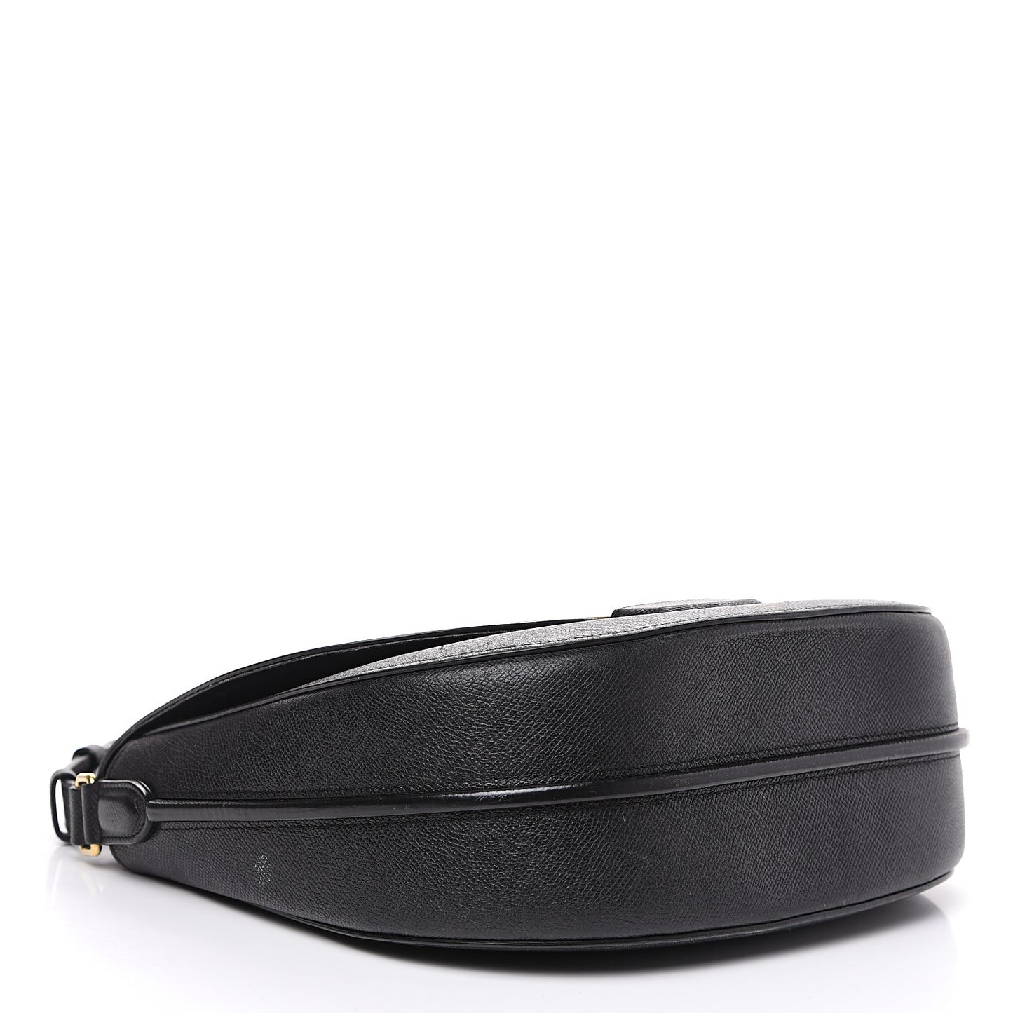Grained Calfskin Medium Trotteur Black