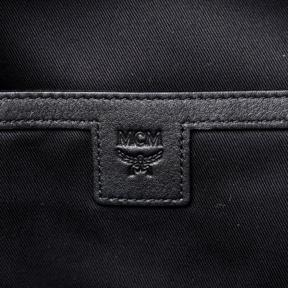 MCM Visetos Studded Medium Stark Gunta Backpack Black 5 of 15