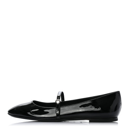 Louis Vuitton Patent Uniformes Ballet Flats 40 Black 1 of 8