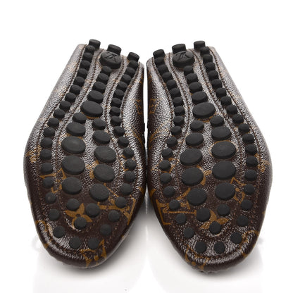 Louis Vuitton Patent Monogram Gloria Loafers 36 5 of 9