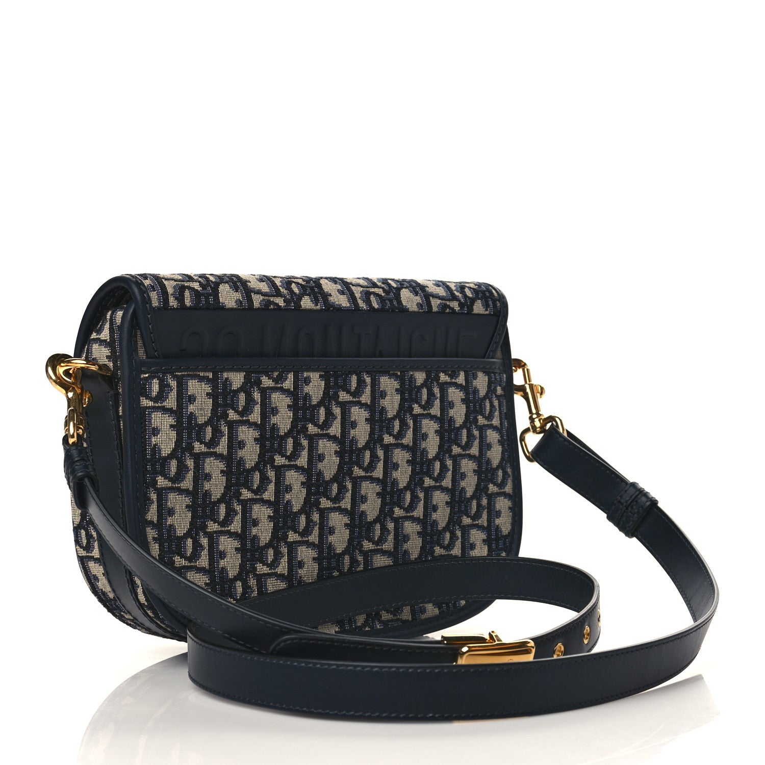 Christian Dior Oblique Medium Bobby Flap Blue 3 of 9