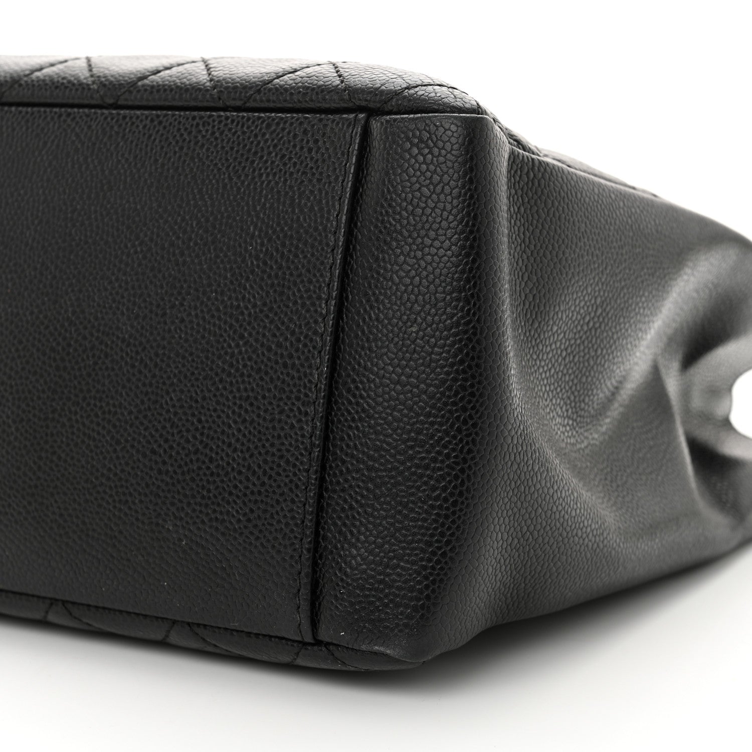 Chanel Caviar Quilted Grand Shopping Tote GST Black 10 of 12