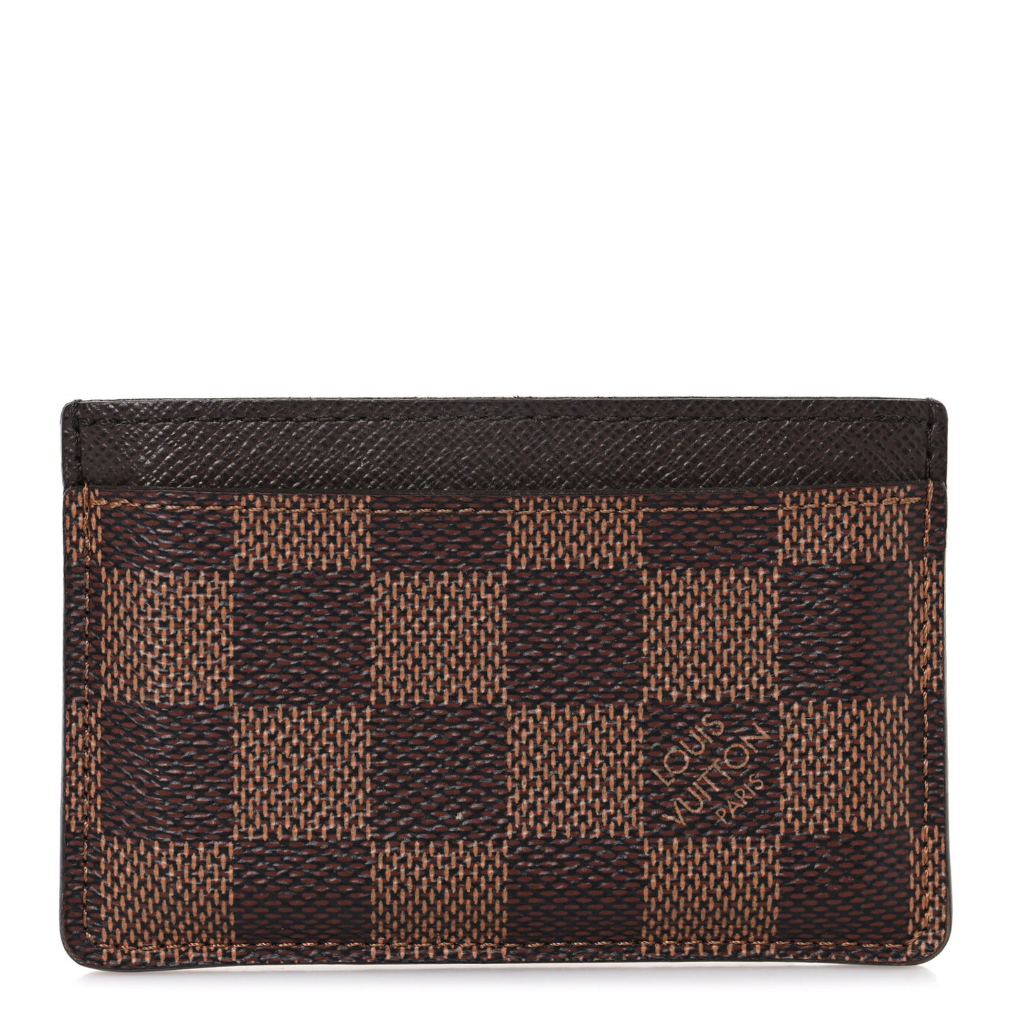 Damier Ebene Card Holder