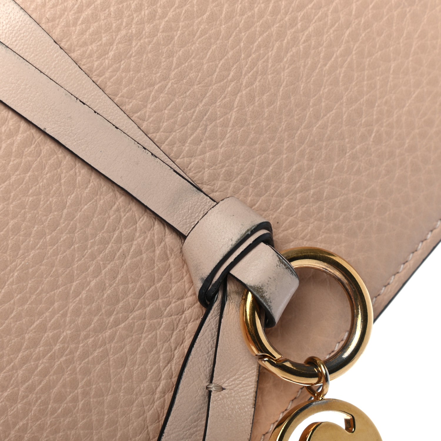 Chloe Calfskin Alphabet Long Wallet Blush Nude 12 of 13
