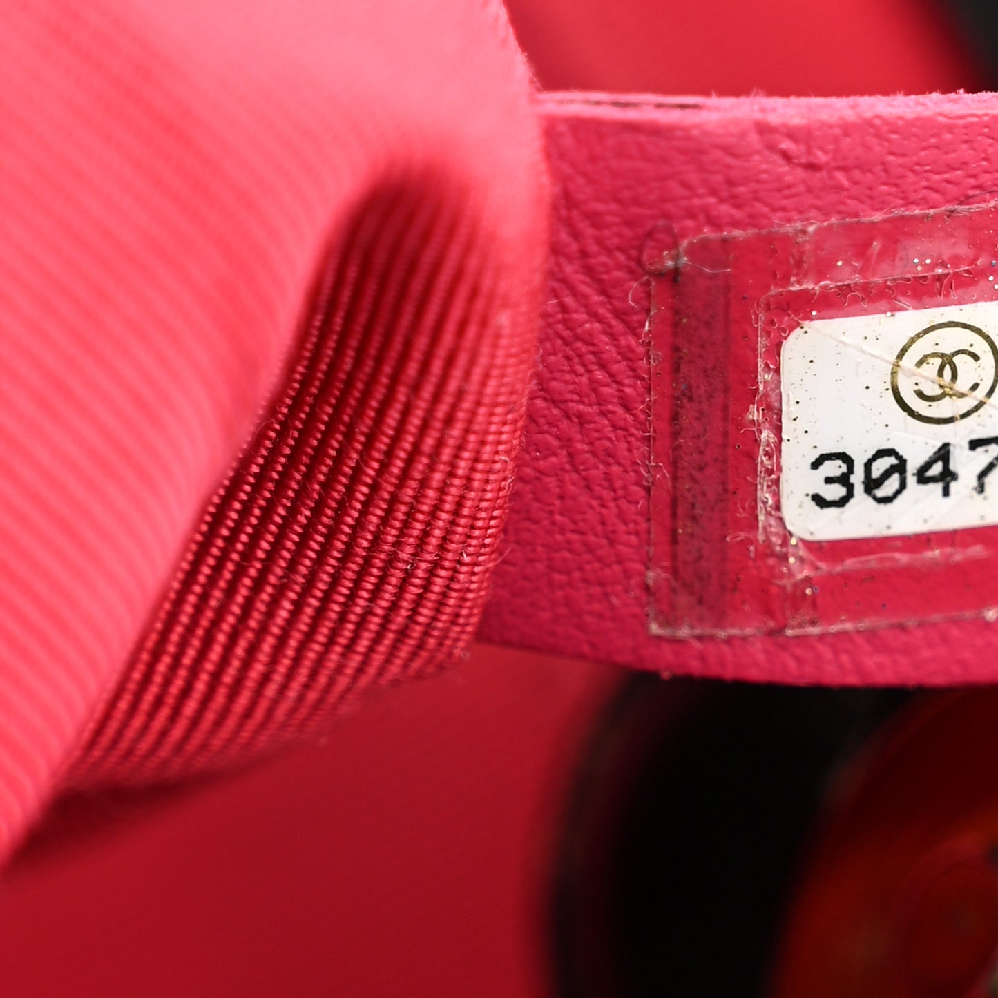 Shiny Aged Calfskin Shopping Bag Black