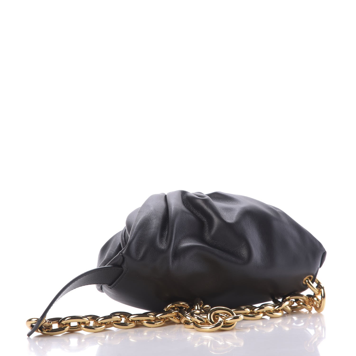 Bottega Veneta Nappa The Belt Chain Pouch Black 3 of 9