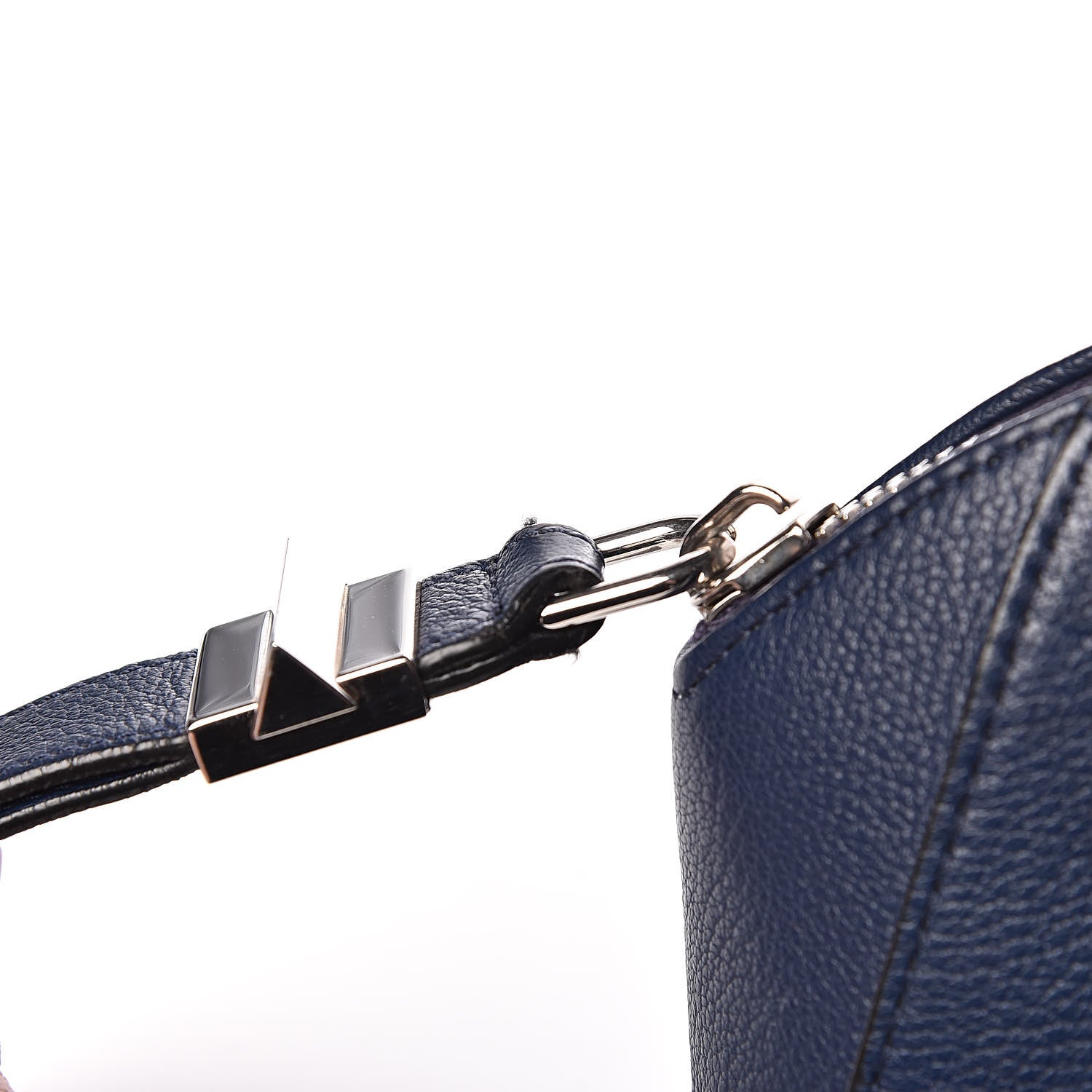 Givenchy Sugar Goatskin Small Antigona Beauty Wristlet Navy 10 of 10