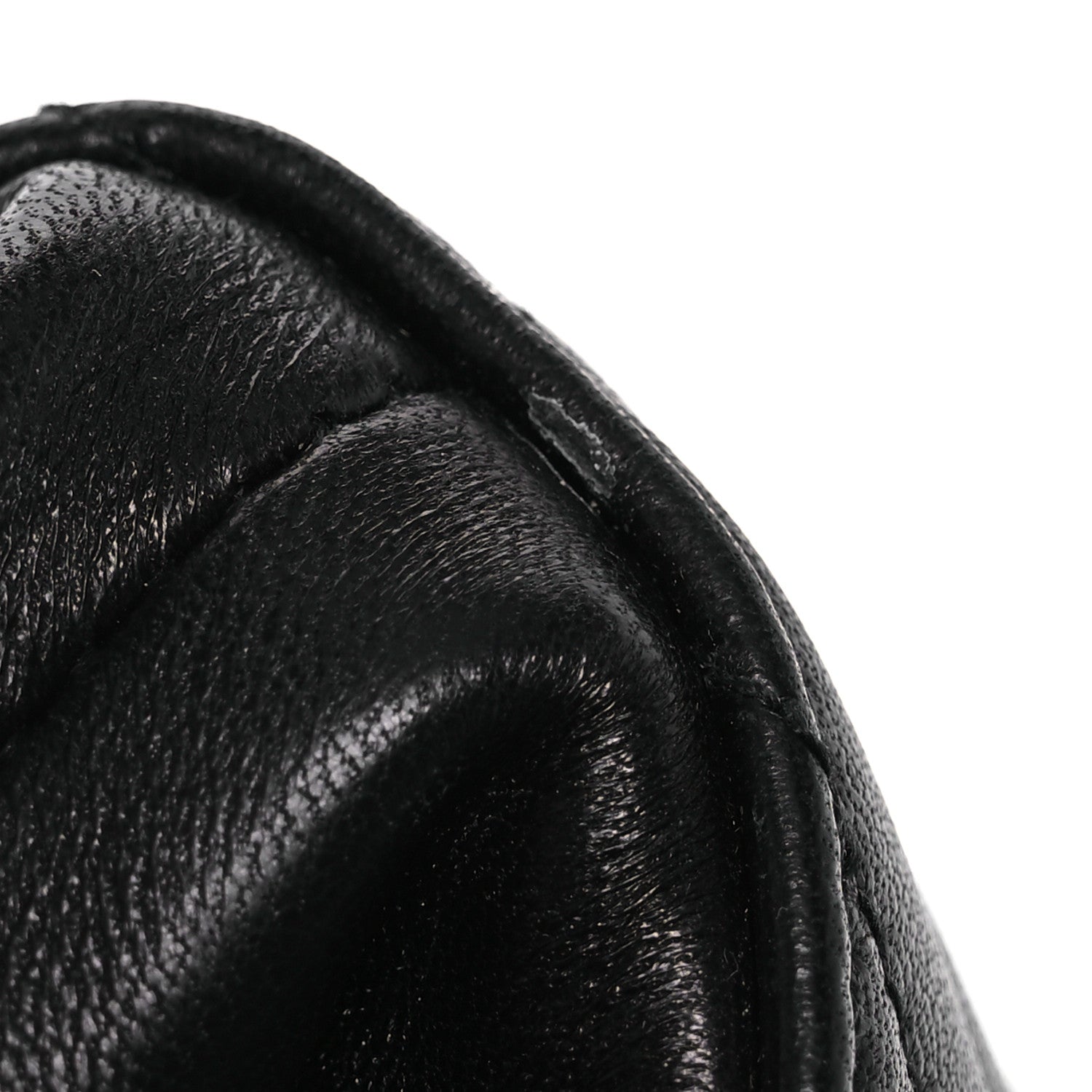 Saint Laurent Lambskin Matelasse Monogram Joe Nano Bucket Bag Black 13 of 13