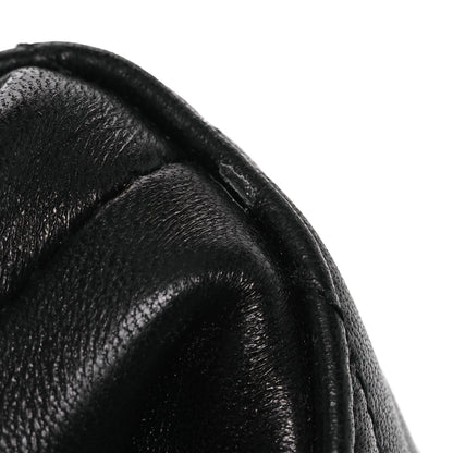 Saint Laurent Lambskin Matelasse Monogram Joe Nano Bucket Bag Black 13 of 13