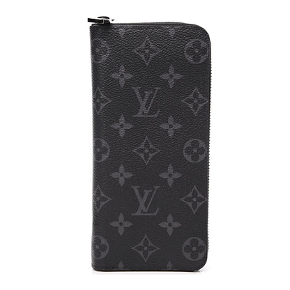 Louis Vuitton Monogram Eclipse Vertical Zippy Wallet 1 of 5