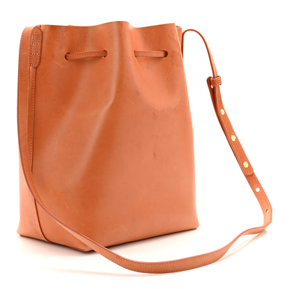 Mansur Gavriel Vegetable Tanned Calfskin Bucket Bag Cammello Rosa 4 of 15