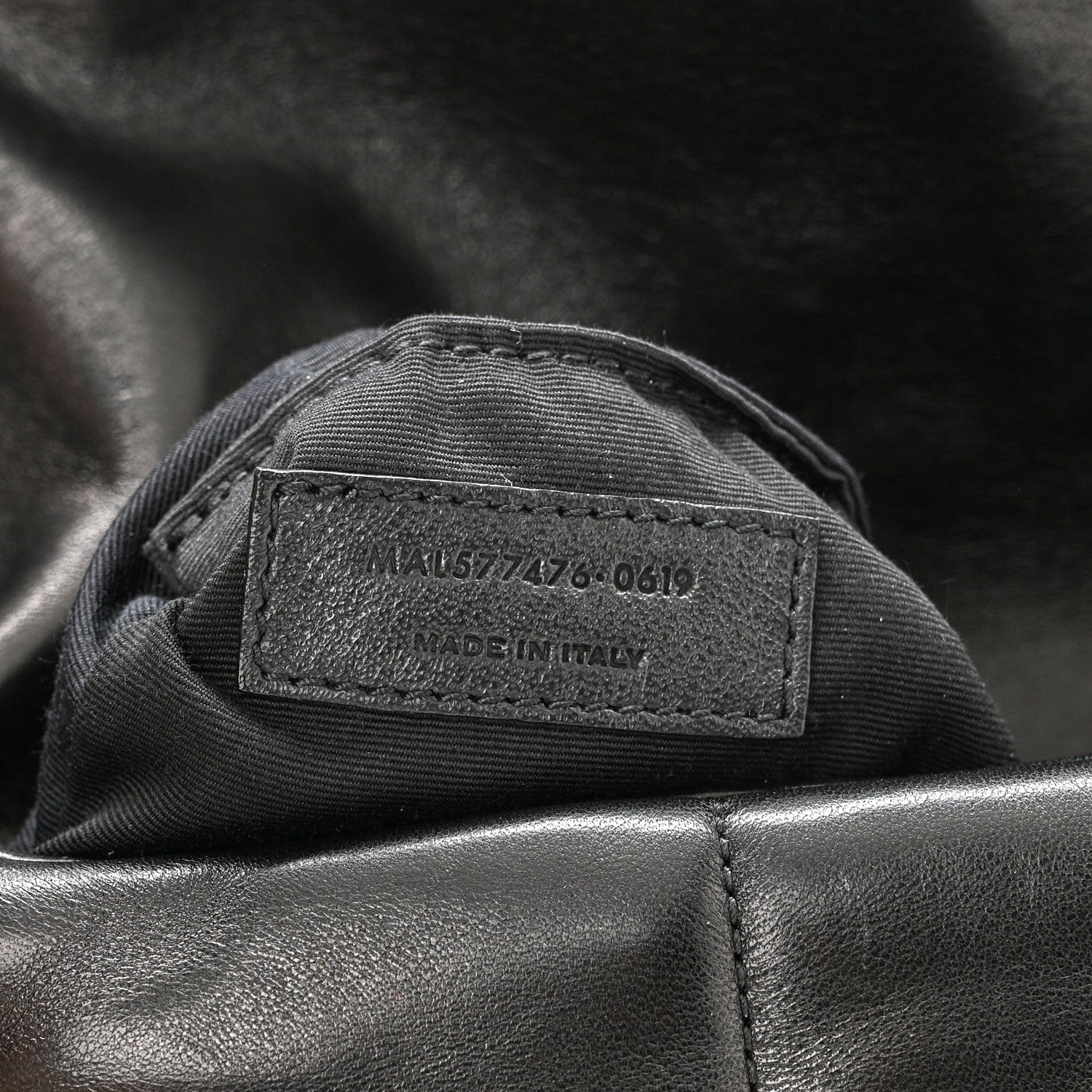 Saint Laurent Lambskin Quilted Small Loulou Puffer Monogram Chain Satchel Black 8 of 11