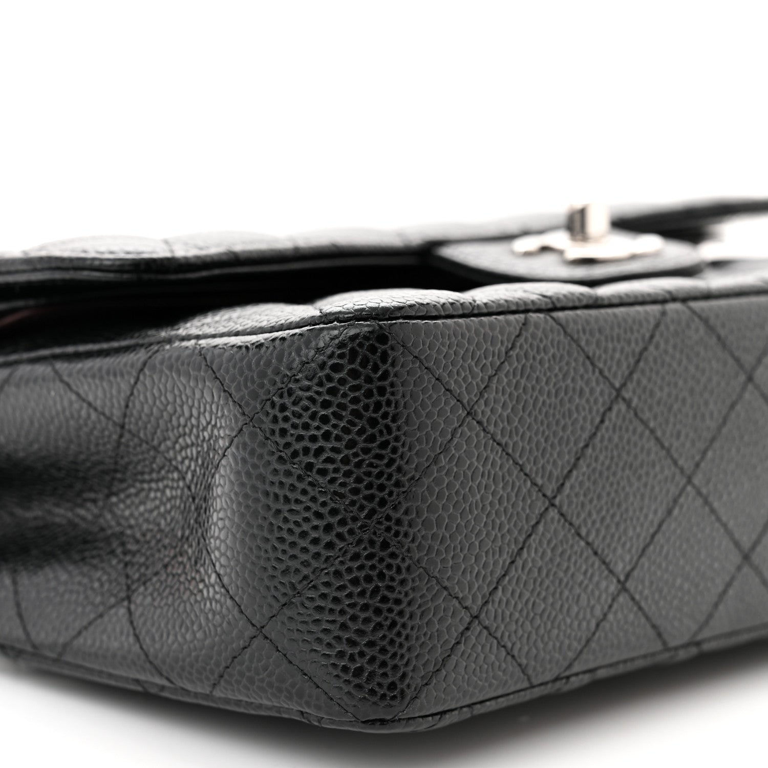 Chanel Caviar Quilted Small Double Flap Black 9 of 11