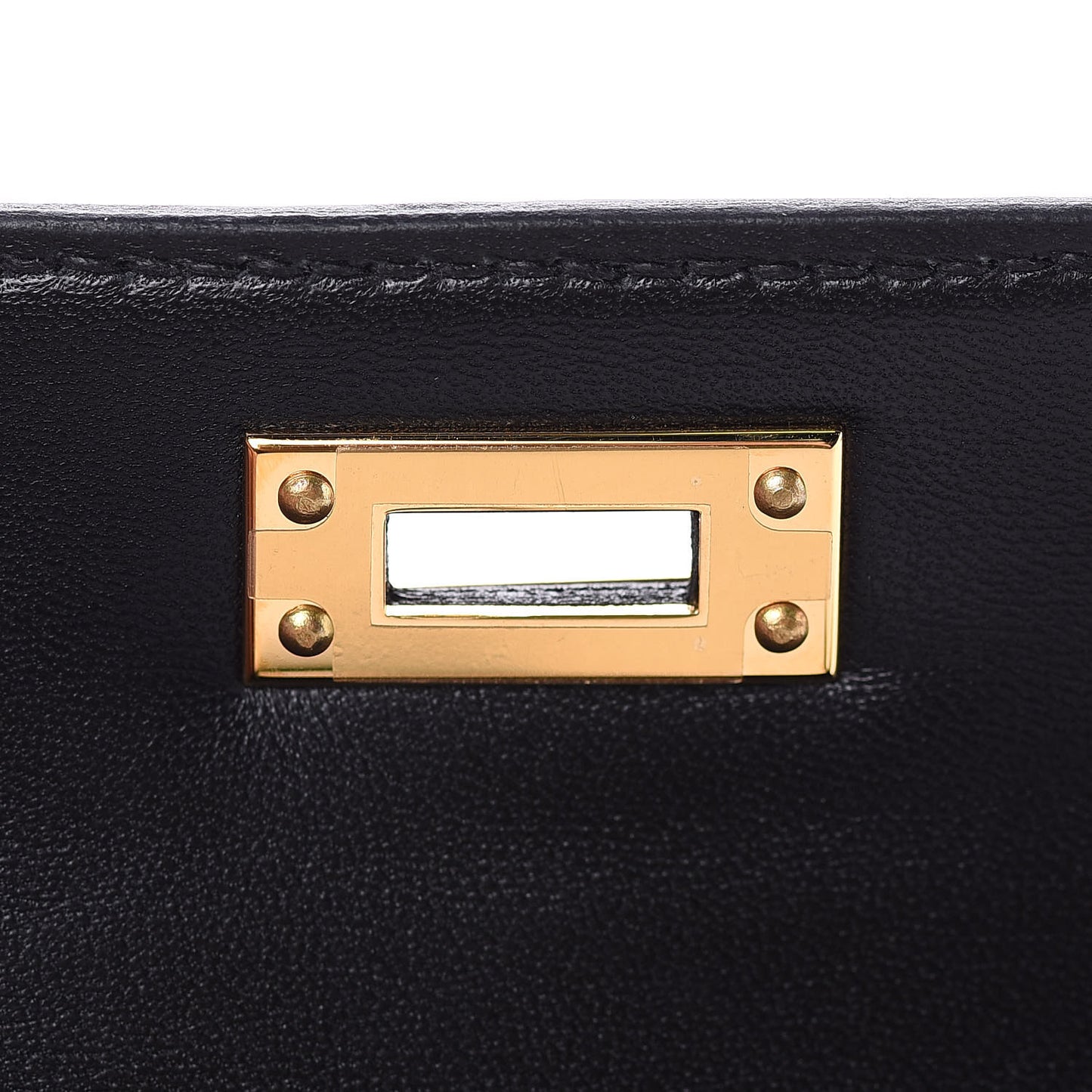 Matte Alligator Mini Kelly Sellier 20 Black
