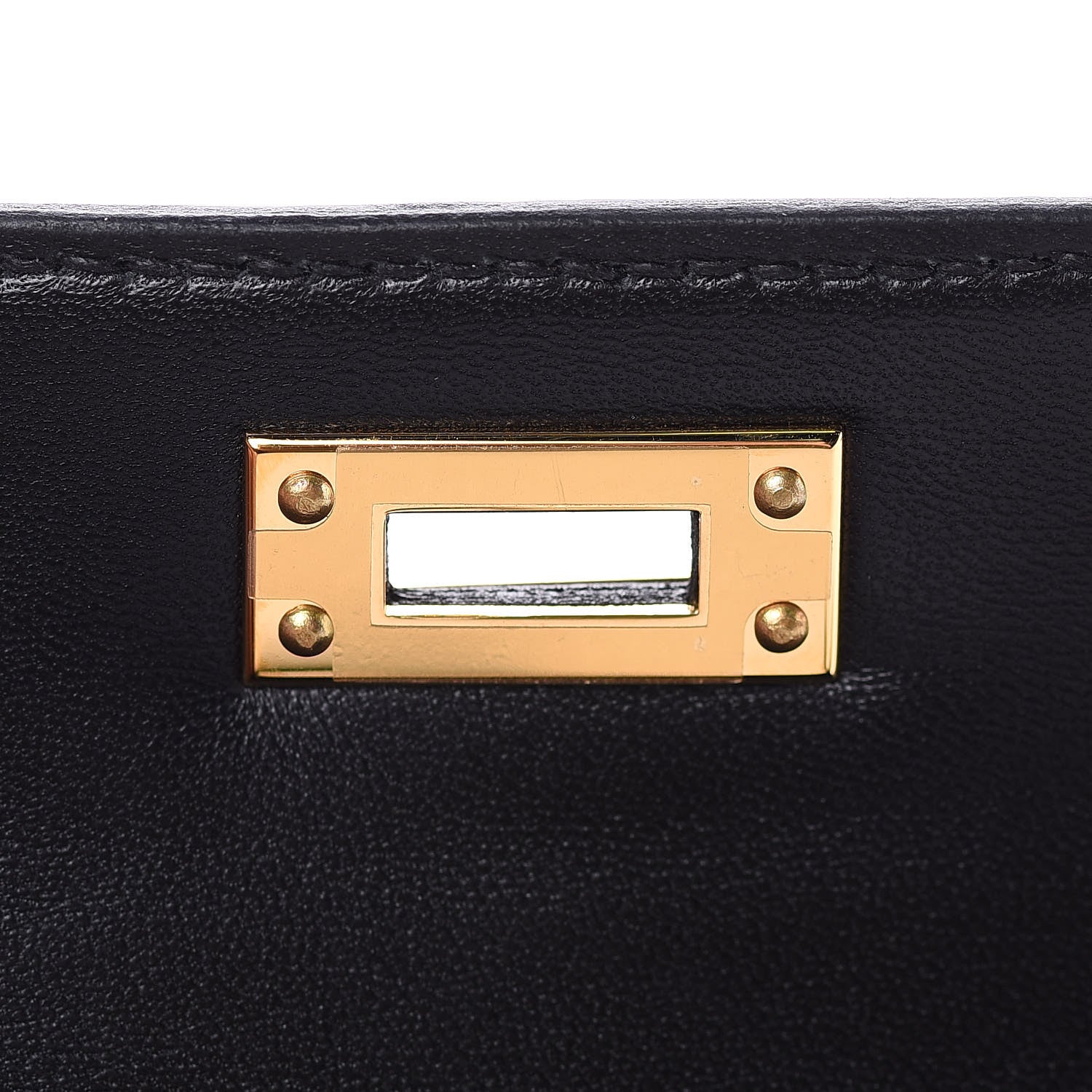 Hermes Matte Alligator Mini Kelly Sellier 20 Black 19 of 39