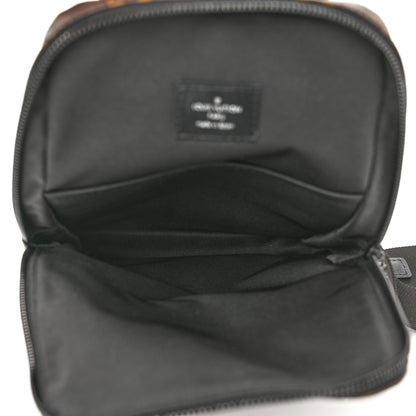 Louis Vuitton Monogram Macassar Avenue Sling Bag 5 of 10