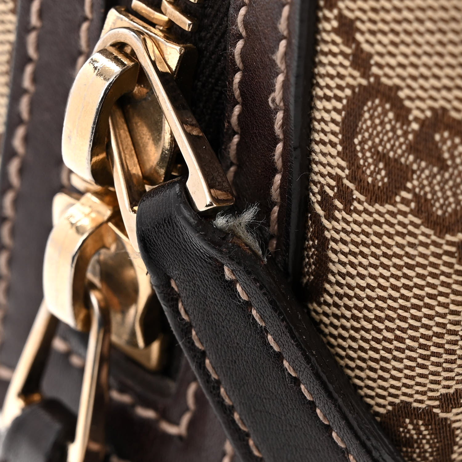 Gucci Monogram New Britt Medium Boston Dark Brown 13 of 14