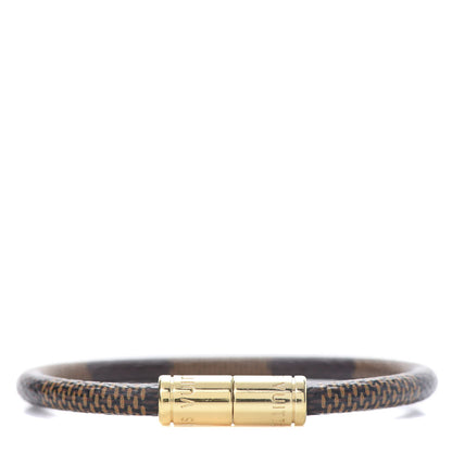 Louis Vuitton Damier Ebene Keep It Bracelet 17 1 of 5