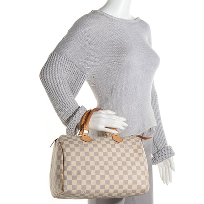 Louis Vuitton Damier Azur Speedy 30 2 of 7