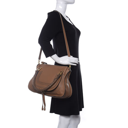 Chloe Calfskin Medium Marcie Satchel Nut 2 of 9