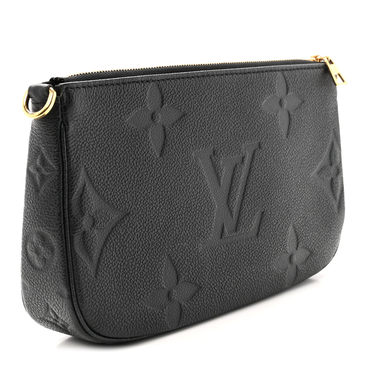 Louis Vuitton Empreinte Monogram Giant Multi Pochette Accessories Large Pochette Black 3 of 6