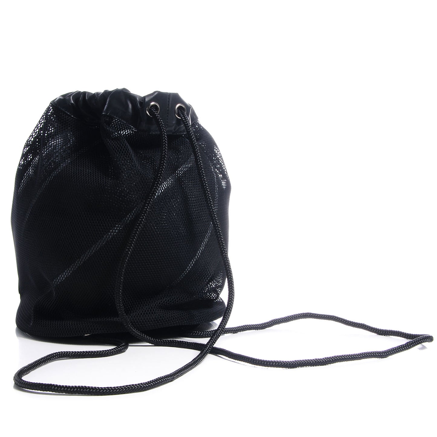 Rubber CC Basketball w/ Mesh Case Black Grey