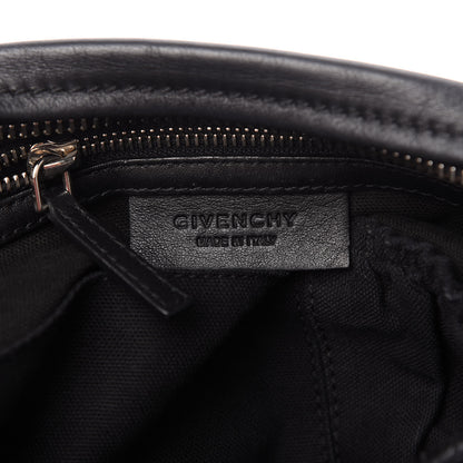 Givenchy Smooth Calfskin Crocodile Embossed Medium Pandora Black 8 of 10