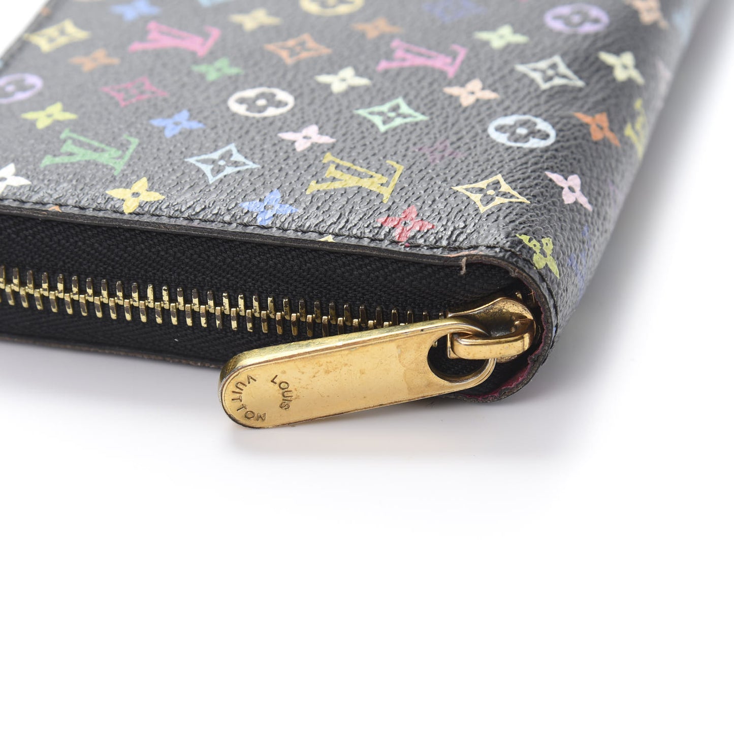 Monogram Multicolor Zippy Wallet Black Grenade