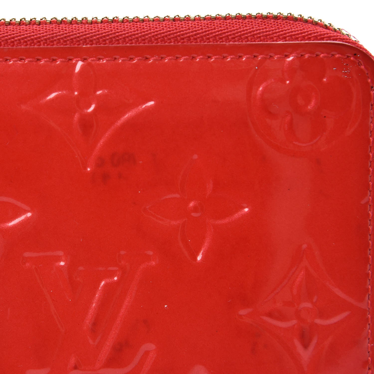 Louis Vuitton Vernis Zippy Coin Purse Rouge 8 of 9