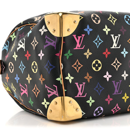 Louis Vuitton Monogram Multicolor Speedy 30 Black 9 of 17