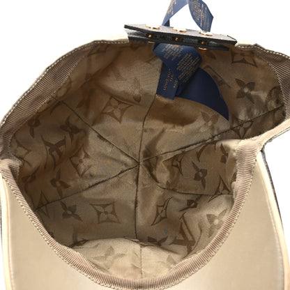 Louis Vuitton Monogram Polyester Silk LV Get Ready Cap Beige 6 of 8