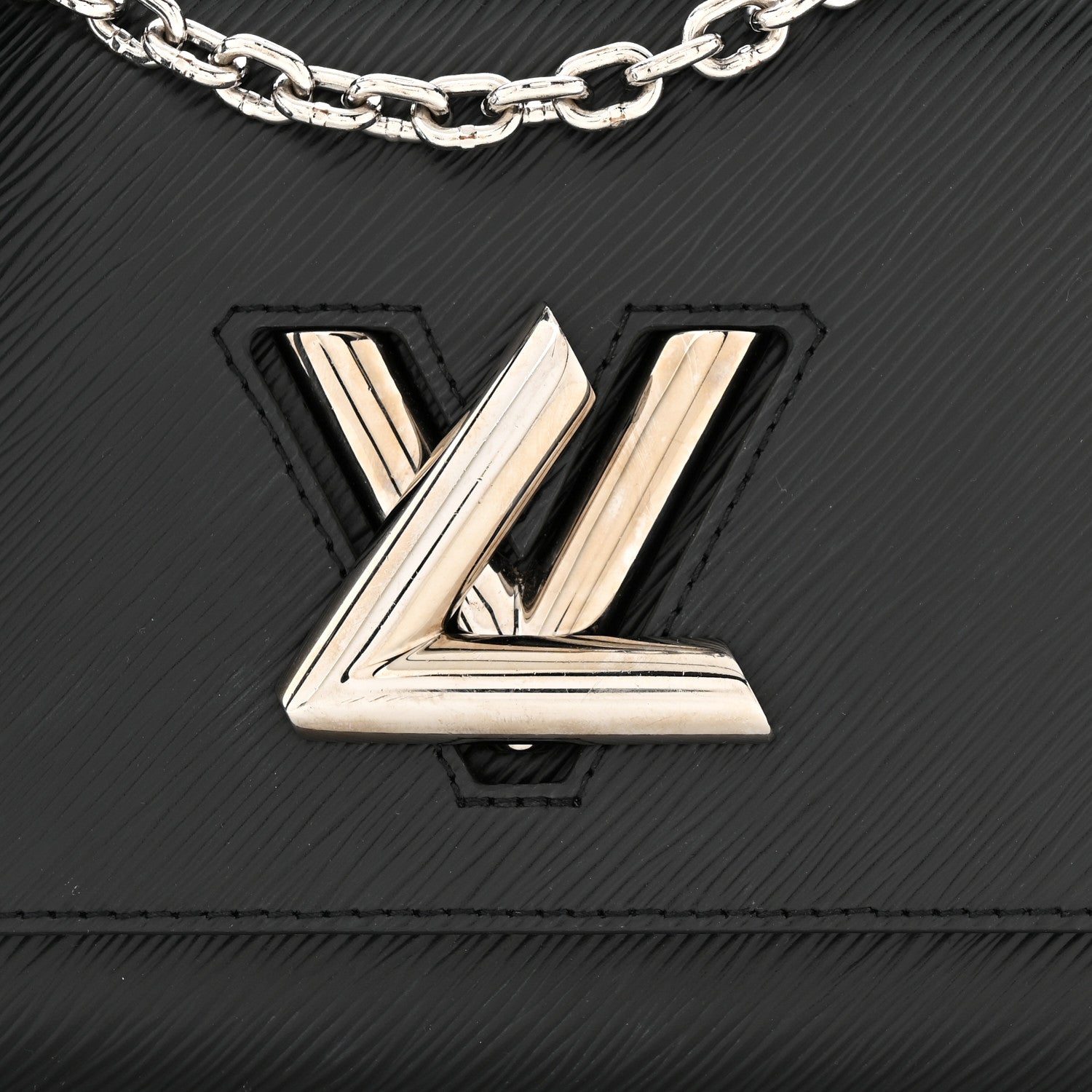 Louis Vuitton Epi Twist Shoulder Bag MM Black 7 of 10