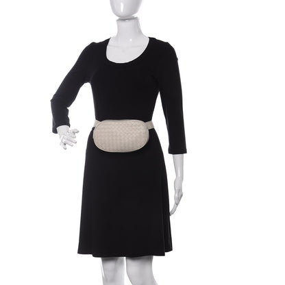 Bottega Veneta Nappa Intrecciato Belt Bag White 2 of 11