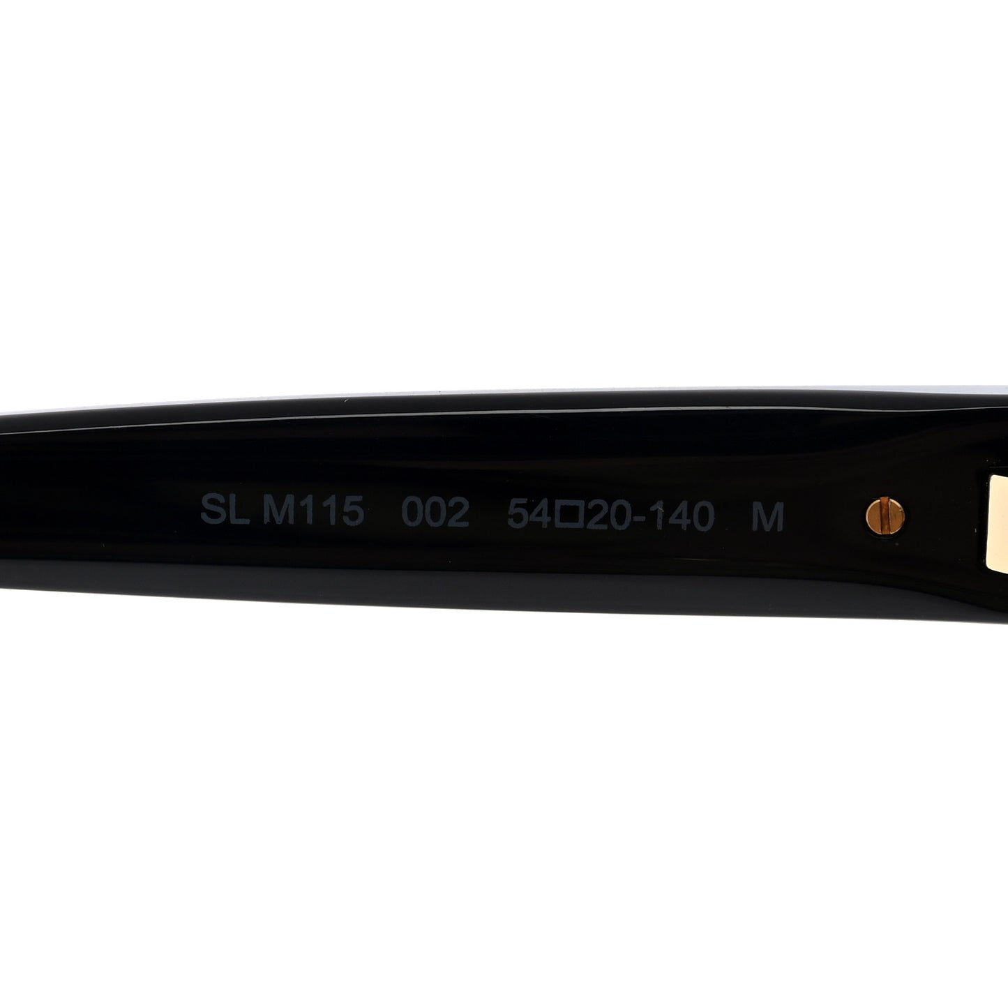 Acetate Cat Eye Sunglasses SL M115 Black