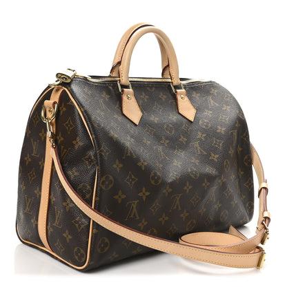 Louis Vuitton Monogram Speedy Bandouliere 35 2 of 10
