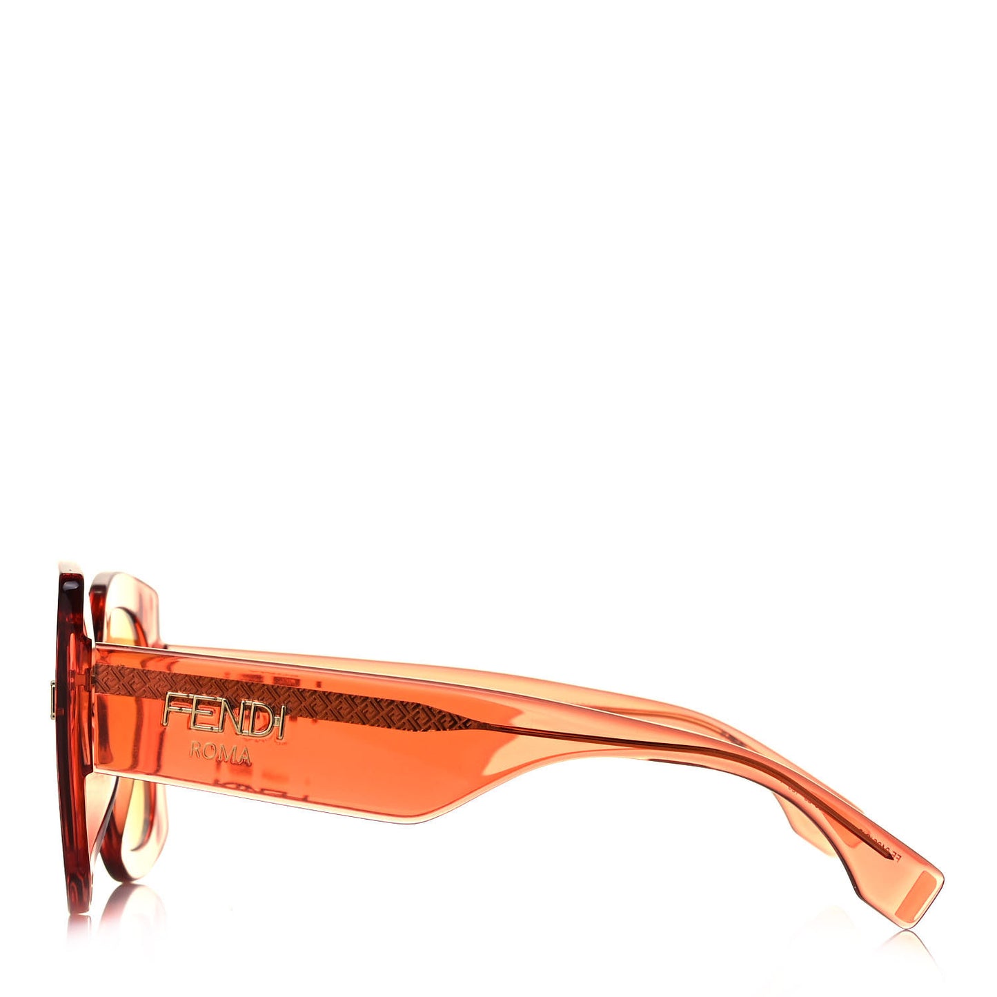 Acetate Square Sunglasses FF0436/G/S Pink
