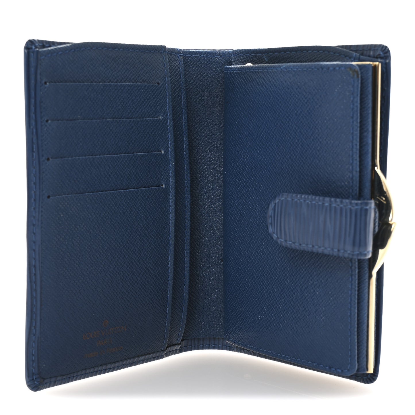 Epi French Purse Wallet Myrtille