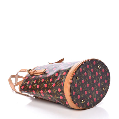 Louis Vuitton Monogram Cerises Bucket Bag 4 of 9