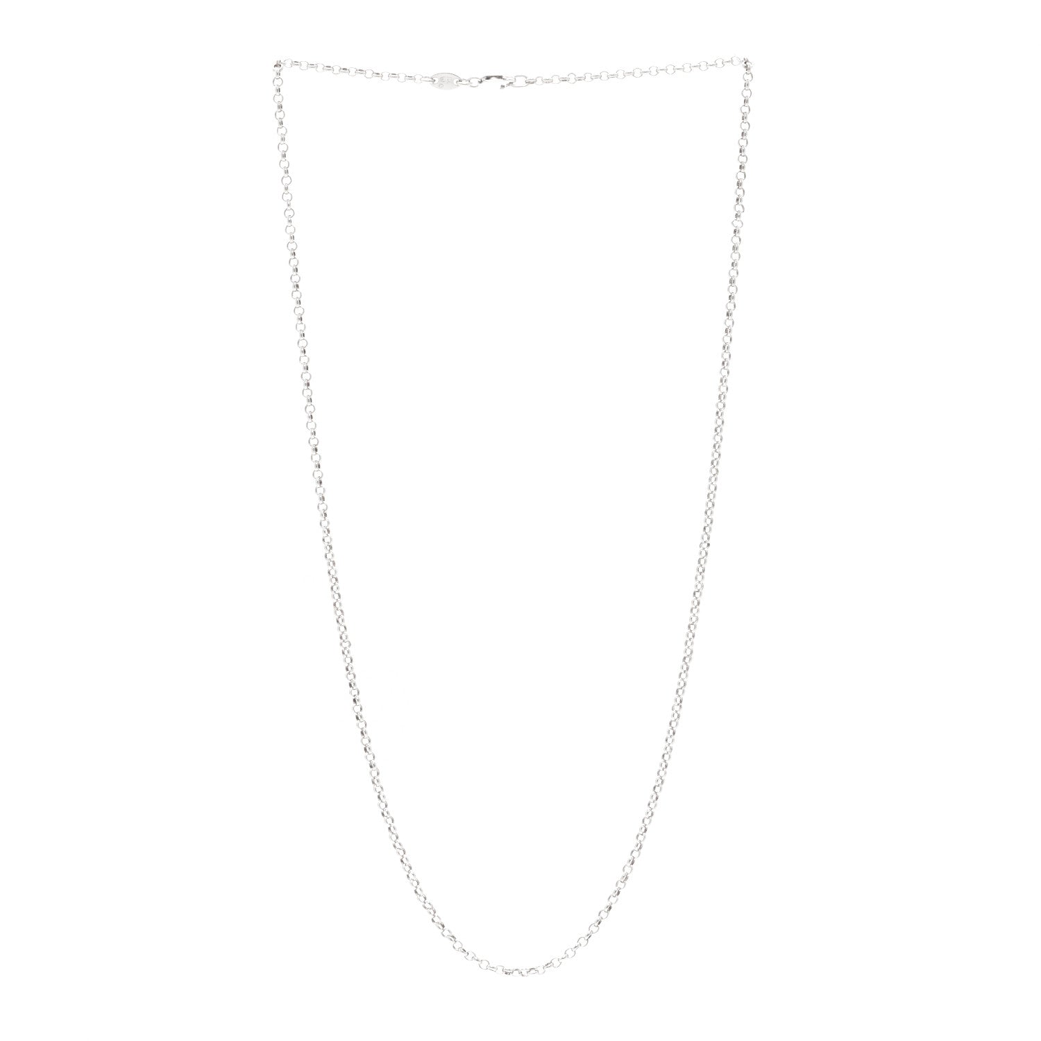 Chrome Hearts Sterling Silver Chain Necklace 20" 3 of 4
