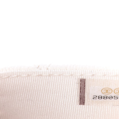 Chanel Caviar Quilted Boy Flap Card Holder White 7 of 8