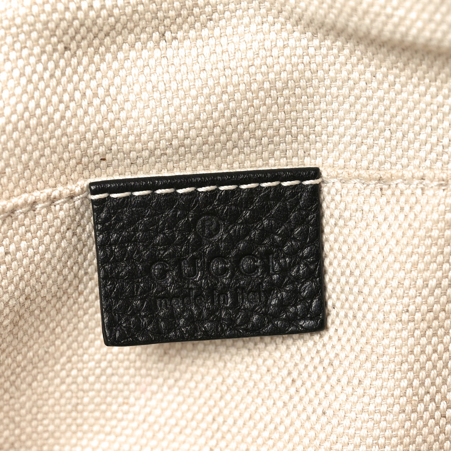 Pebbled Calfskin Small Soho Disco Bag Black