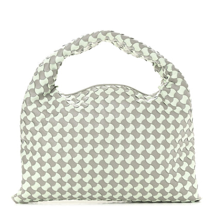 Bottega Veneta Calfskin Intrecciato Small Hop Agate Glacier 1 of 10