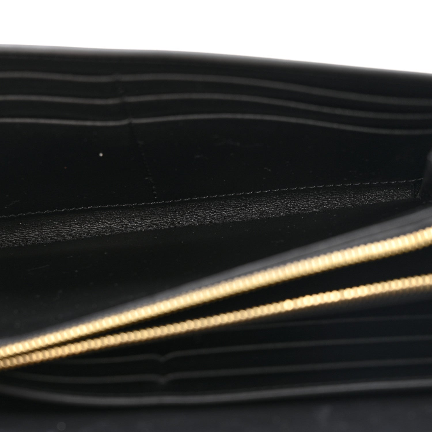 Celine Satinated Calfskin 16 Large Wallet Black 5 of 12