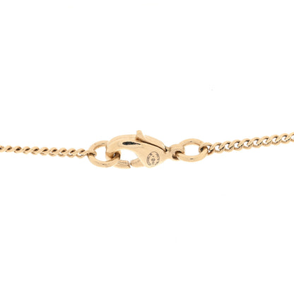 Chanel Baguette Crystal High Society CC Pendant Necklace Gold 4 of 4