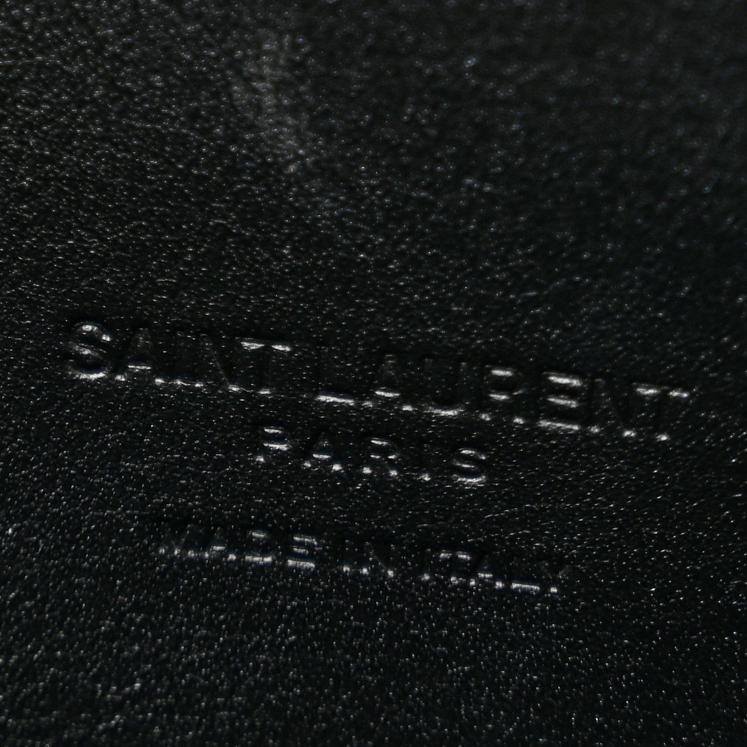 Saint Laurent Patent Calfskin Clutch Black 6 of 11