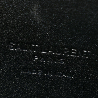 Saint Laurent Patent Calfskin Clutch Black 6 of 11